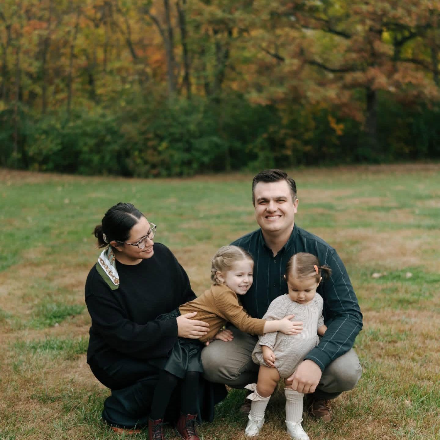 Pastor Rod and Janae Saunders with daughters Scarlett and Amelia